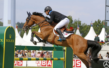 Geir Gulliksen with Edesa S Banjan 