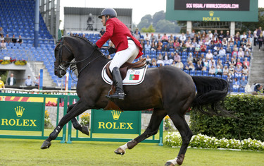 Luis Sabino Goncalves with Filou Imperio Egipcio