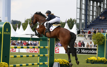 Natalia Belova with Upset des Cinq Chenes