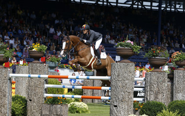Pilar Lucrecia Cordon with Gribouille du Lys