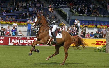 Pilar Lucrecia Cordon with Gribouille du Lys