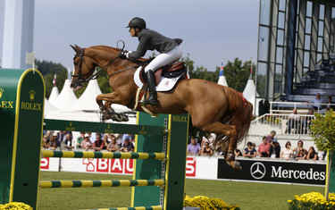 Pilar Lucrecia Cordon with Gribouille du Lys