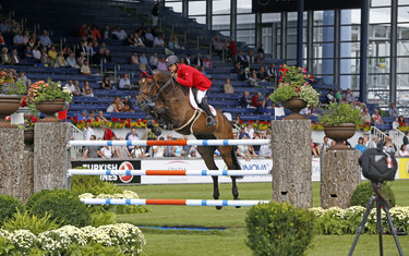 Roland Englbrecht with Mevisto's Poorboy