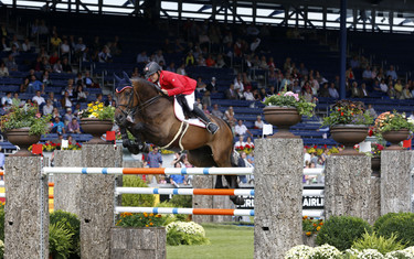 Roland Englbrecht with Mevisto's Poorboy