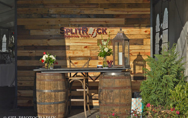 The hospitality entrance at the showground. 
