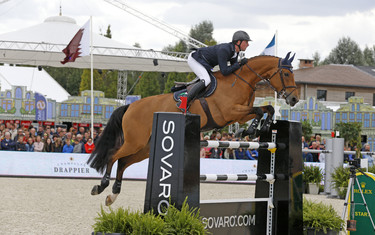 Ben Maher with Sarena