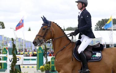 Ben Maher with Sarena