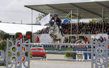 Daniel Deusser with Cornet d'Amour