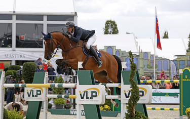 Gregory Wathelet with Egano van het Slogenhof