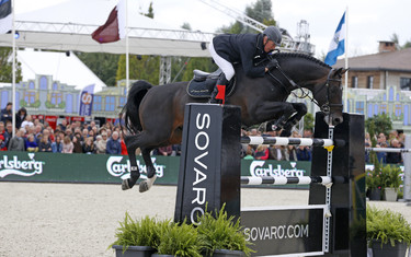 John Whitaker with Argento