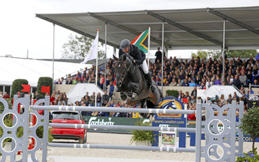 John Whitaker with Argento