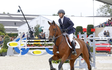 Kent Farrington with Gazelle