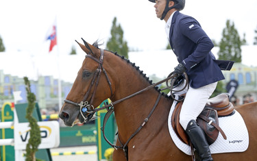 Kent Farrington with Gazelle