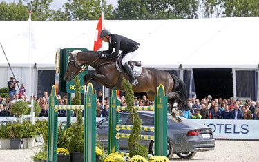 Marc Houtzager with Sterrehof's Baccarat