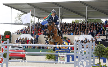Scott Brash with Hello M'Lady