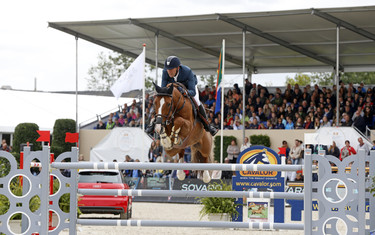 Simon Delestre with Chesall