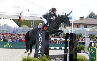 Steve Guerdat with Kavalier