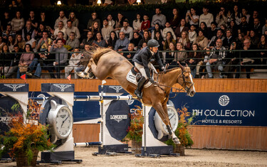 CSI5*LONGINES FEI JUMPING WORLD CUP, A Coruña(ESP)™2025
Willem Greve (NED) and Pretty Woman van't Paradijs N.O.P., WINNER, CSI5*LONGINES FEI JUMPING WORLD CUP, A Coruña(ESP)™2025