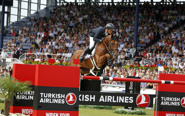 Andreas Schou with Lenardo der Kleine