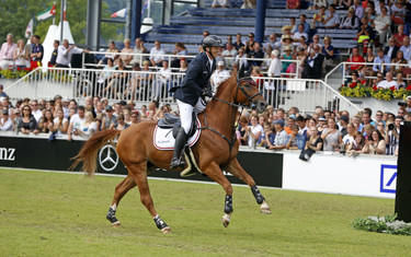 Andreas Schou with Lenardo der Kleine