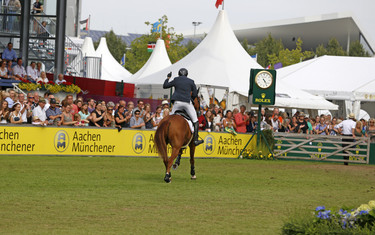 Andreas Schou with Lenardo der Kleine