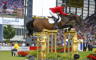 Christian Ahlmann with Taloubet Z