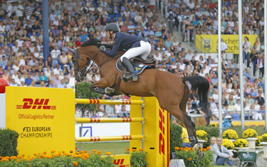 Henrik von Eckermann with Cantinero