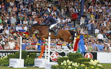 Henrik von Eckermann with Cantinero