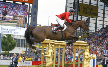 Romain Duguet with Quorida de Treho