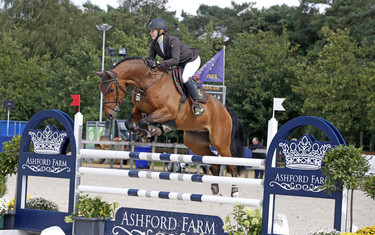Christina Thomas with Capitan Jo