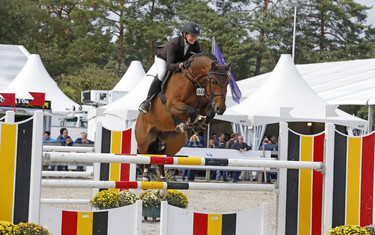 Christina Thomas with Capitan Jo