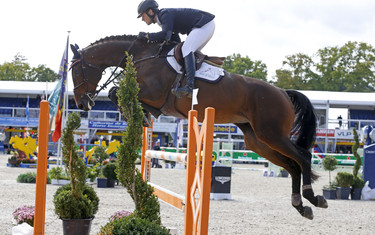 Damien Haelterman with Imandra de Laubry