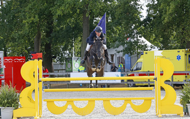 Karl Brocks  with Luna 