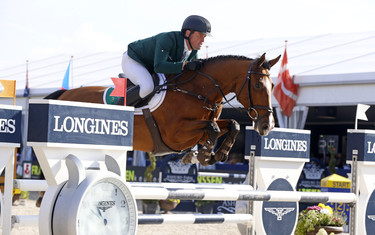 Eddie Moloney with Cruicerath Flecianna