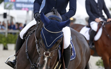 Jennifer Pedersen with Quisandro
