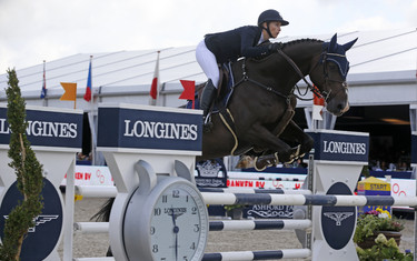 Jennifer Pedersen with Quisandro