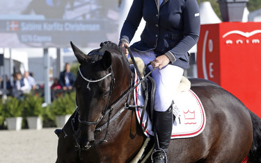 Sabine Korfitz Christensen with Capona
