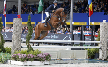 Karel Cox with Japeloup van't S'Gravenhof