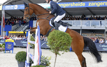 Karel Cox with Japeloup van't S'Gravenhof
