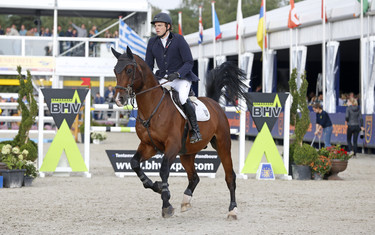 Andreas Kreuzer with Capitaine de Flobecq