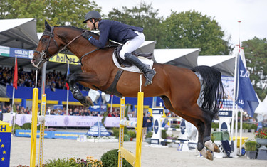 Andreas Kreuzer with Capitaine de Flobecq