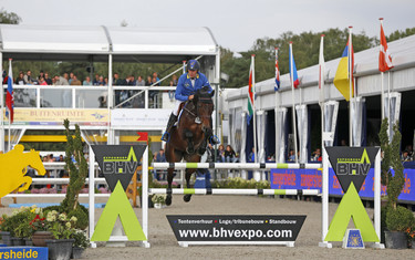 Christian Ahlmann with Ciao Conni St