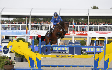 Christian Ahlmann with Ciao Conni St
