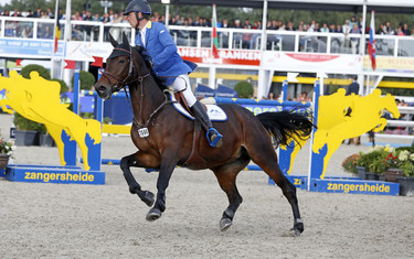 Christian Ahlmann with Ciao Conni St