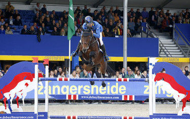 Christian Ahlmann with Ciao Conni St
