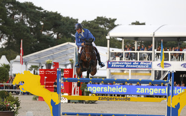 Christian Ahlmann with Ciao Conni St