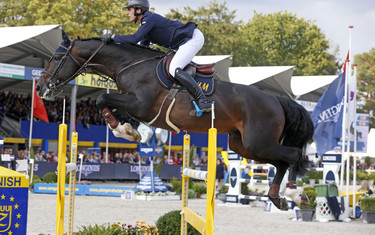 Nicola Philippaerts with Chilli Willi