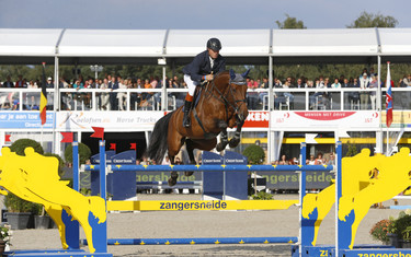 Peter Bulthuis with Diego