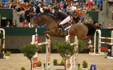 Jessica Mendoza with Jonker van Sombeke