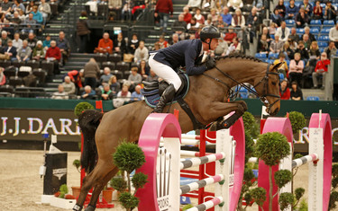 Mario Stevens with Lady Pilox